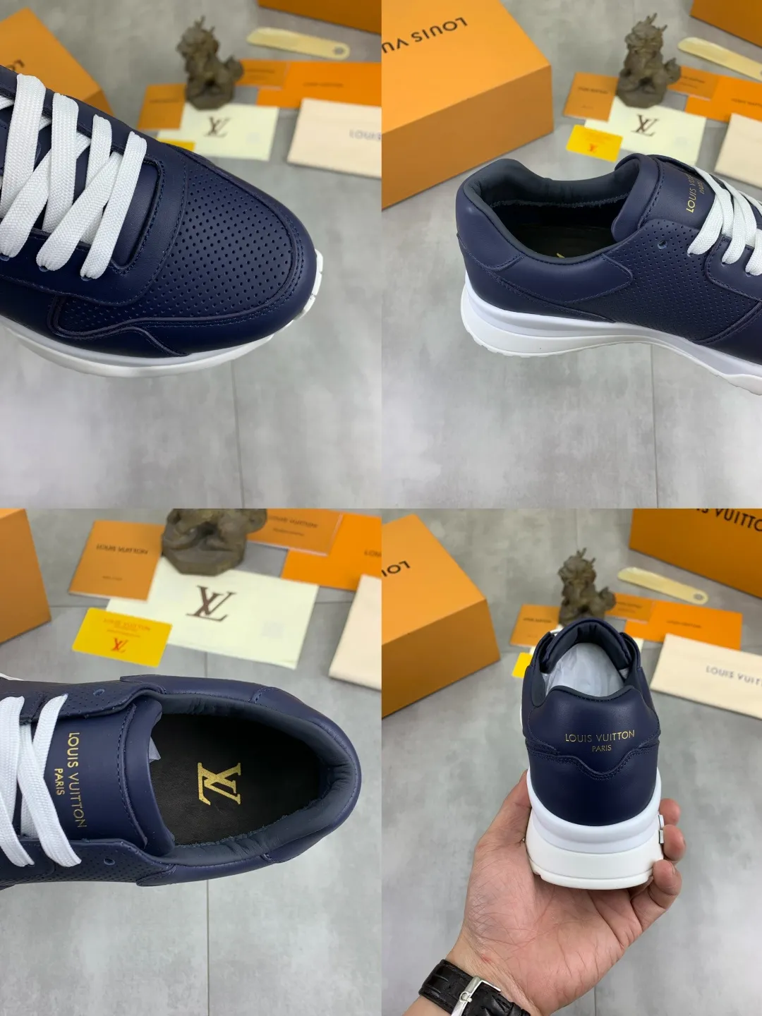 Men's men's shoes P680 new style 💶[LOUIS VUITTON] (original order) new style 🍀LV Louis Vuitton * - top version of LV classic trendy shoes! Use imported original cowhide and water-dyed cowhide lining. The latest original wear-resistant TPU combination outsole! High quality products! Multiple colors available, code number: 39-45 (46 customized)
